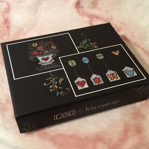 Lang Cup Of Blessings Note Card Set of 12, NWT - Picture 12 of 12